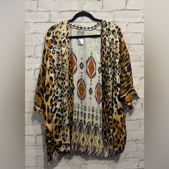 Chico’s new reversible kimono size small/medium - Picture 1 of 5